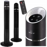 WENTYLATOR KOLUMNOWY wiatrak podłogowy stojący Mission Air FAN TIMER SWING