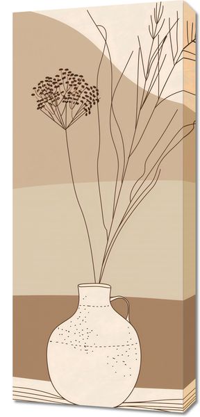 Obraz 40x90cm Kojący Wazon zdjęcie 1