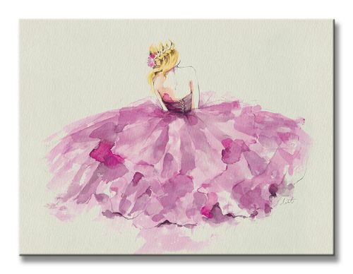 Amelie - Obraz na płótnie 40x30 cm na Arena.pl