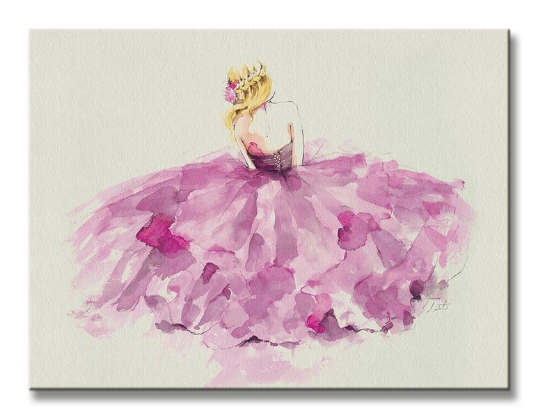 Amelie - Obraz na płótnie 40x30 cm zdjęcie 2