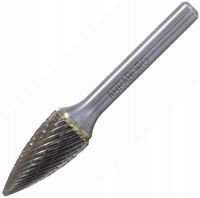 Frez do metalu ABRABORO Typ G, 12 x 70/25 - szpiczasty TCT