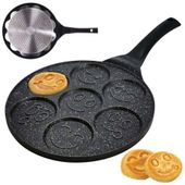 PATELNIA do naleśników pancakes jajek 26 cm marmurowa BUŹKI DZIECI