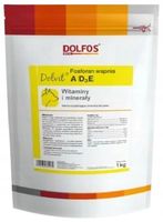 Dolvit Fosforan Wapnia AD3E witaminy minerały A D3 E DLA PSA 1000 g