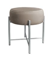 Taboret Pola noga metalowa szara MG09