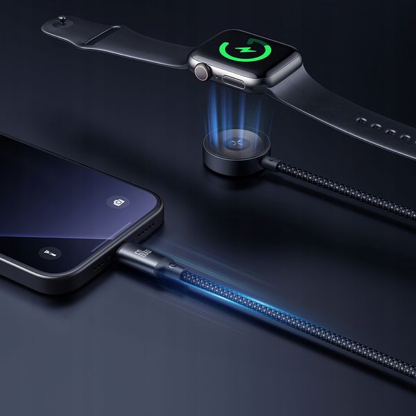 mcdodo ładowarka indukcyjna do apple watch 2w1 kabel do iphone zdjęcie 3