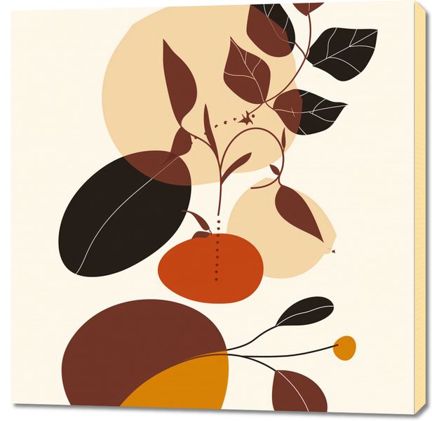 Obraz 100x100cm Nastrój Upadku zdjęcie 1