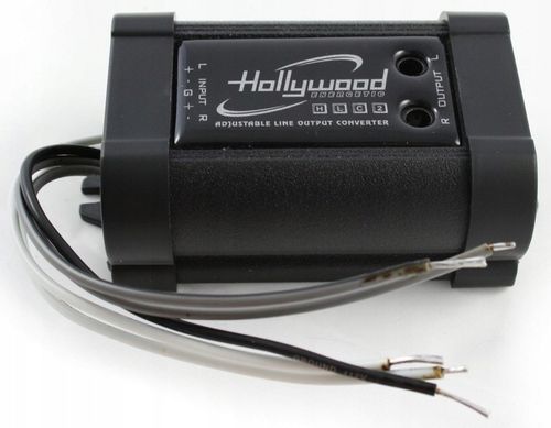 KONWERTER Poziomu SYGNAŁU Audio HIGH LOW HiLow 2x RCA Cinch HOLLYWOOD na Arena.pl