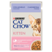 Purina Cat Chow Kitten Karma Z Jagnięciną I Cukinią W Sosie 85g