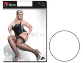 Pończochy size plus Bella duże rozmiary 5-6 Bianco