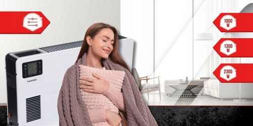 Grzejnik Konwektorowy Turbo Pilot Timer LCD Bardzo Mocny 2300W na Arena.pl