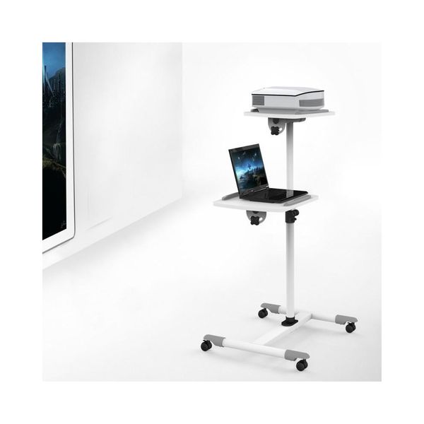 MOBILNY STOLIK PREZENTACYJNY DO PROJEKTORA, LAPTOPA, WYSOKI TECHLY zdjęcie 4