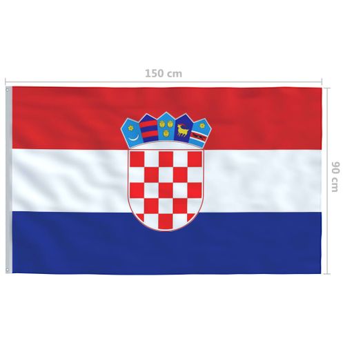 Flaga Chorwacji, 90 X 150 Cm na Arena.pl