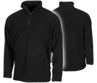 Bluza Troyer mikropolaru czarny 3XL