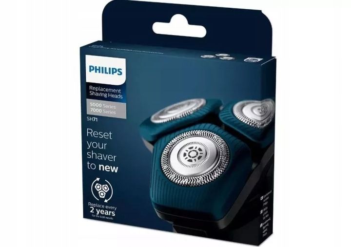 Wymienne głowice golące do golarki Philips SH71/50 zdjęcie 2