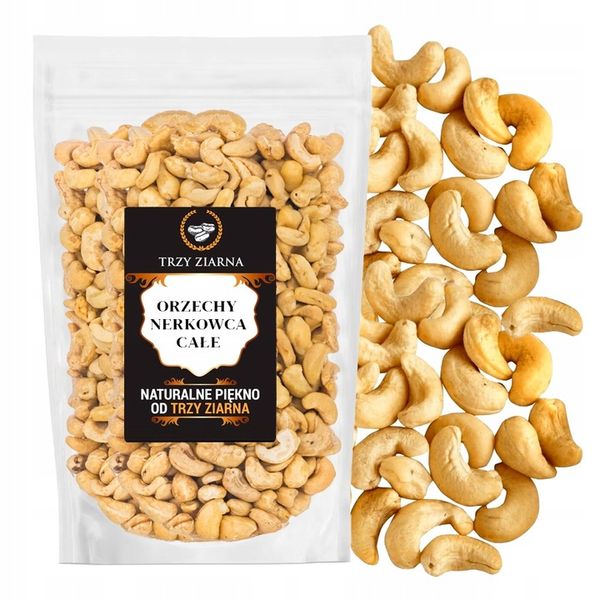 ORZECHY NERKOWCA 1kg Połówki nerkowce naturalne jakość zdjęcie 8