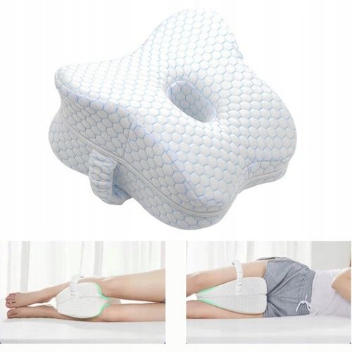 PODUSZKA ORTOPEDYCZNA KLIN MIĘDZY NOGI KOLANA DO SPANIA SEPARATOR na Arena.pl