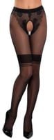 rajstopy cottelli legwear z otworem w kroku cieliste 25 den