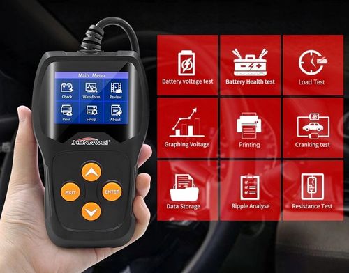 TESTER DO BATERII AKUMULATORÓW 12V Konnwei KW600 na Arena.pl