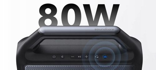 Głośnik przenośny Soundcore Boom 2 IPX7 80W EQ Czarny na Arena.pl