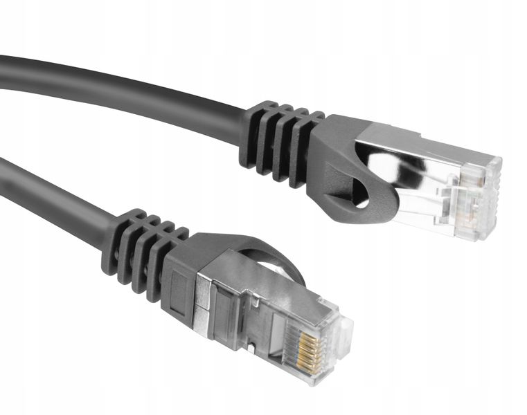 KABEL SIECIOWY LAN ETHERNET RJ45 FTP CAT6 3M GOLD zdjęcie 1
