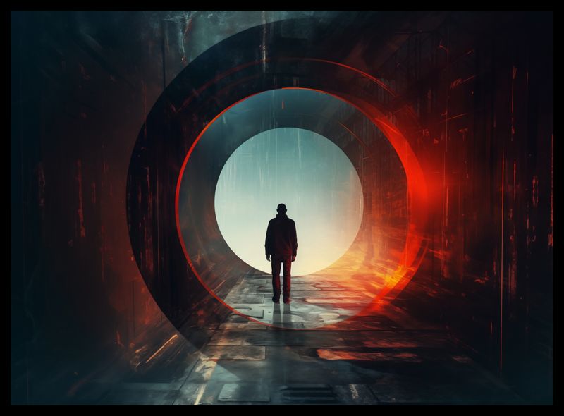 Plakat 55x40cm Portal do Świata zdjęcie 2
