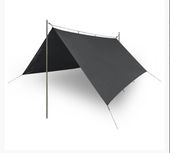 Tarp Supertarp Shadow Grey Helikon zadaszenie biwakowe 3x3m