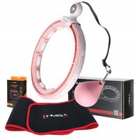 HMS Hula Hop Odchudzające Z Wypustkami i Obciążnikiem + Pas + Licznik