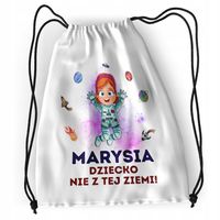 Plecak Sportowy Szkolny Dla Marysi Córki Dziecka Z Nadrukiem Ze Zdjęciem