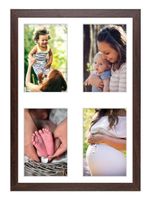 Ramka na 4 zdjęcia Hekla 30x40x4 galeria brązowy 1szt.
