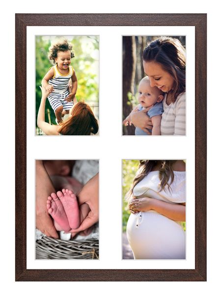 Ramka na 4 zdjęcia Hekla 30x40x4 galeria brązowy 1szt. zdjęcie 1