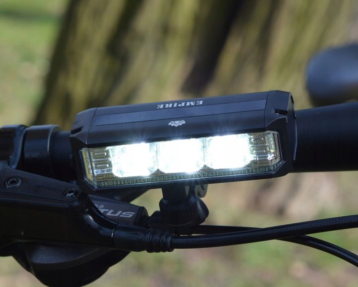 LAMPKA ROWEROWA LED PRZÓD MOCNA + TYŁ zdjęcie 12