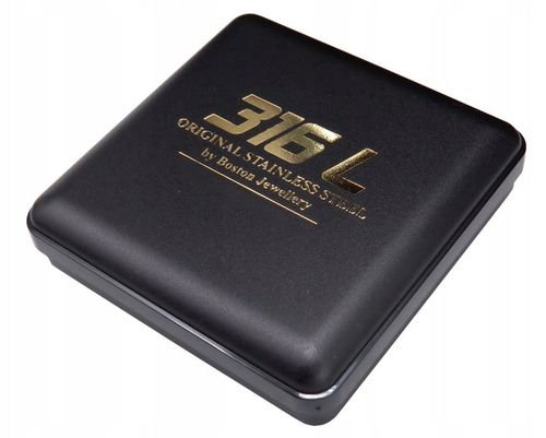 GRUBY SREBRNY ŁAŃCUSZEK Z KRZYŻYKIEM 316L PREMIUM na Arena.pl