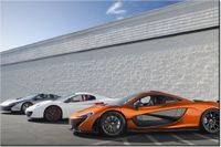 120CM 80CM OBRAZ ŚCIENNY SPOTKANIE MCLAREN AXION23