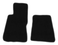 Dywaniki przednie welurowe czarne do: Smart Roadster 2002-2005 roadster