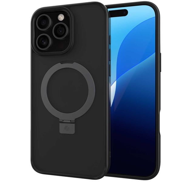 Spacecase Ring Pro Mag Iphone 16 Pro Max Black zdjęcie 12