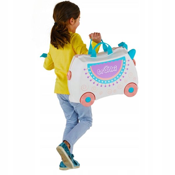 WALIZKA TRUNKI JEŻDŻĄCA WALIZECZKA - LAMA LOLA zdjęcie 4