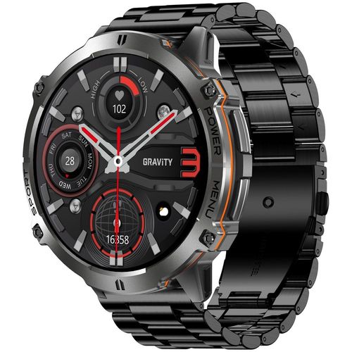 smartwatch gravity czarny pasek + bransoleta gt42-2 na Arena.pl