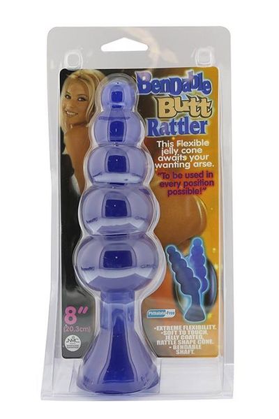 Bendable Butt Rattler Blue zdjęcie 1