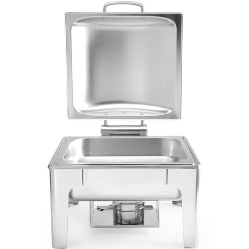 Podgrzewacz do potraw na pastę świeczki stal satynowana GN 2/3 na Arena.pl