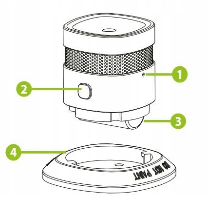 Czujnik dymu ZigBee Smart ESMOKE Engo na Arena.pl