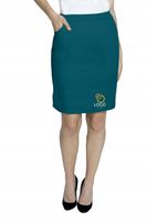 Spódnica medyczna damska kosmetyczna firmowa z HAFTEM TWOIM LOGO NAPISEM