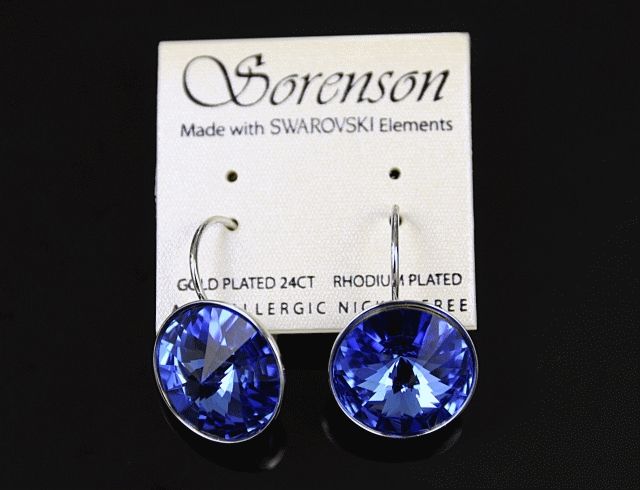 Kolczyki z kryształkiem zdjęcie 2