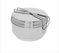 Menażka turystyczna Helikon stal nierdzewna 3 części