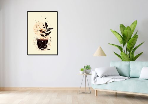 Plakat 68x98cm Jesienna Donica na Arena.pl