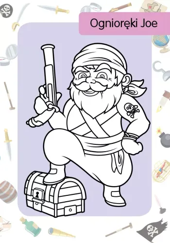 Kolorowanka Z Tatuażami. Piraci na Arena.pl