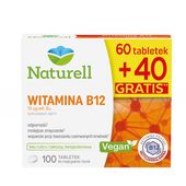 Naturell Witamina B12 metylokobalamina 100 tabletek