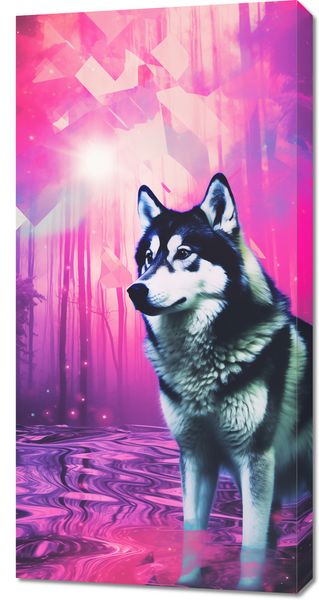 Obraz 50x100cm Wilczy Duch zdjęcie 1