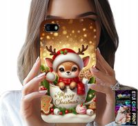 ETUI DO HUAWEI Y5 2018 - RENIFEREK SŁODKI RENIFER ŚWIĄTECZNE WZÓR
