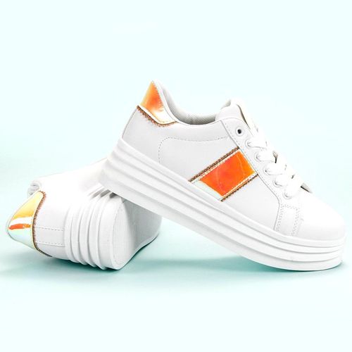 Białe Obuwie Na Platformie r.41 na Arena.pl