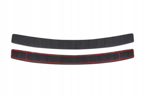 VOLKSWAGEN SHARAN 2010 Listwa Nakładka na Zderzak Tylni Czarna ABS na Arena.pl